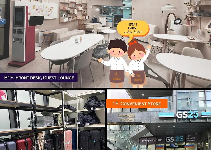 아파트 Centralviewsuite Residence, Myeong-dong